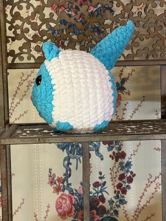 Blue and White cat
